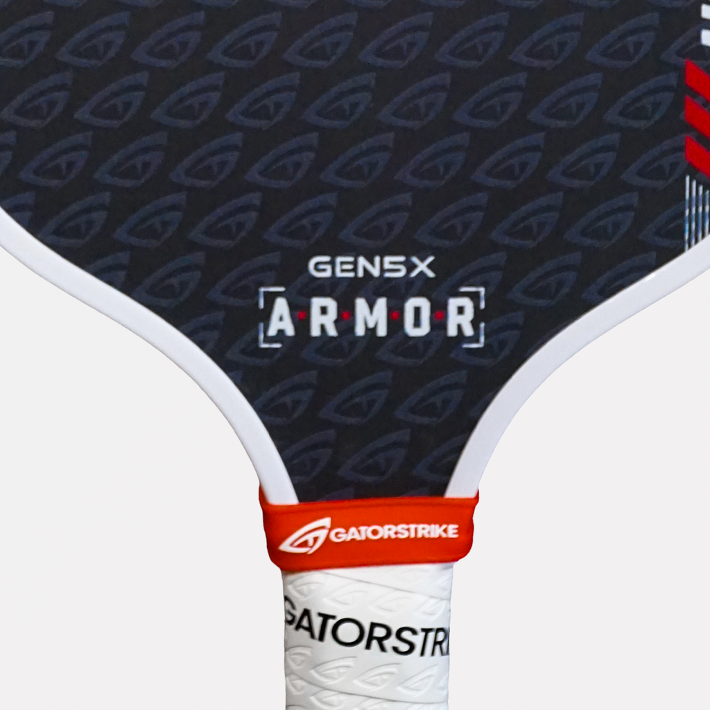 GatorStrike A.R.M.O.R Gen 5X — 15mm Raw Carbon Power - Pickleball Paddle