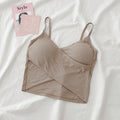 Women Crop Top Tube Top Seamless Underwear Female Crop Tops Girls Streetwear Sexy Lingerie Padded Tube Bra Bandeau Top Intimates
