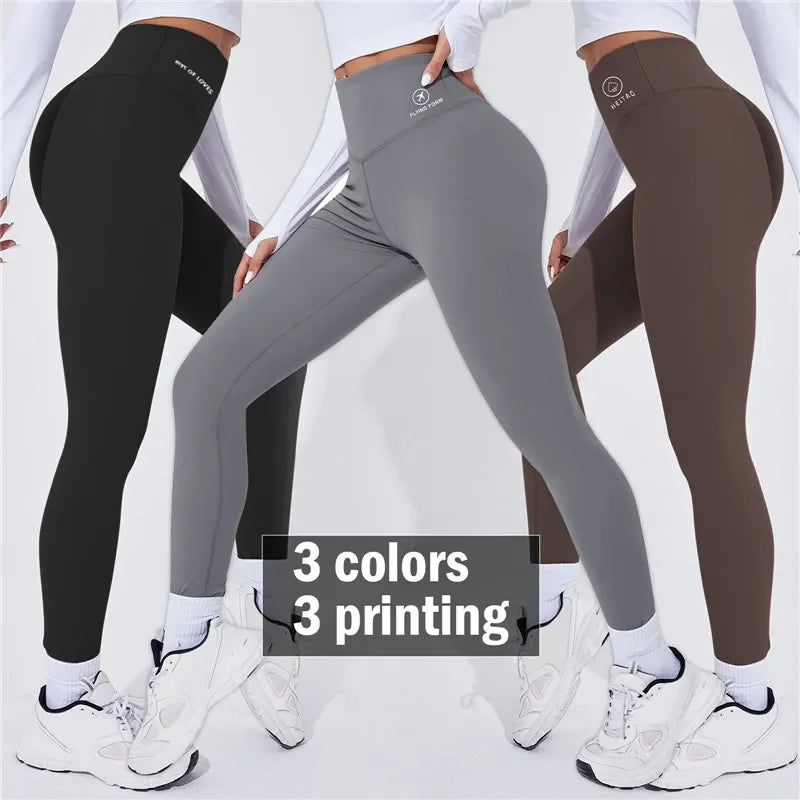 Women High-Waist Leggings – Thermal Yoga Sports Tights