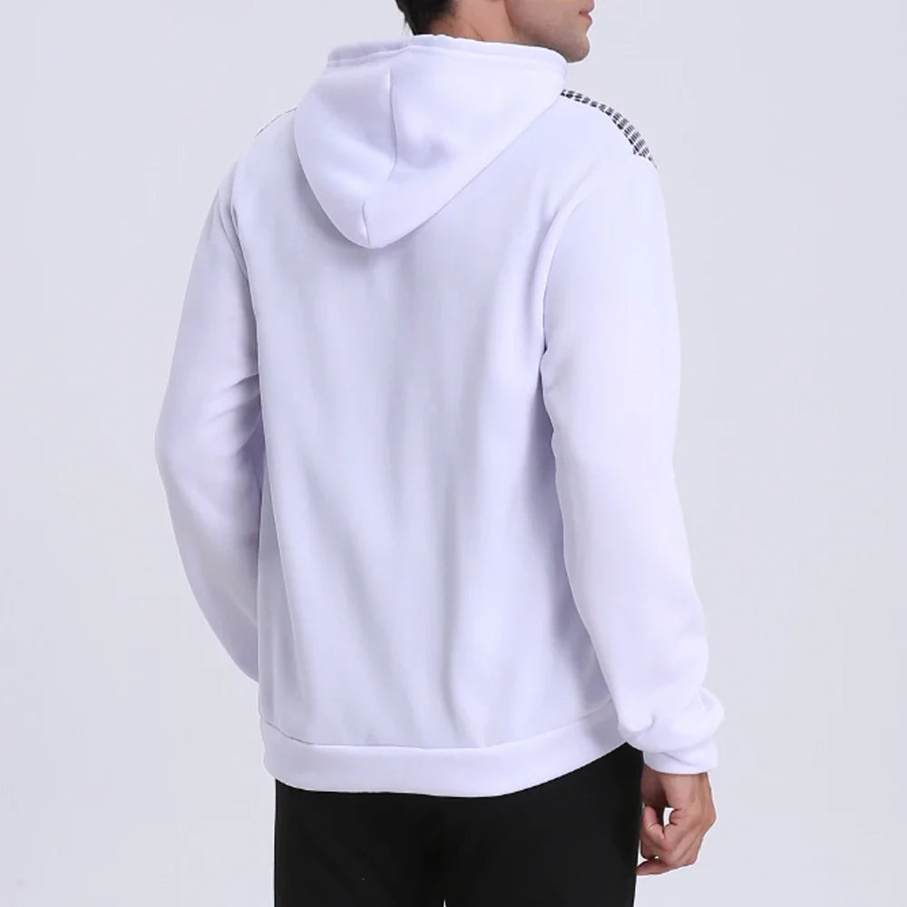 Men's Zip Up Hoodie – Polka Dot Pocket Sport Casual Sweatshirt