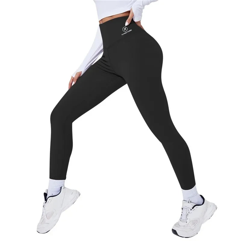 Women High-Waist Leggings – Thermal Yoga Sports Tights