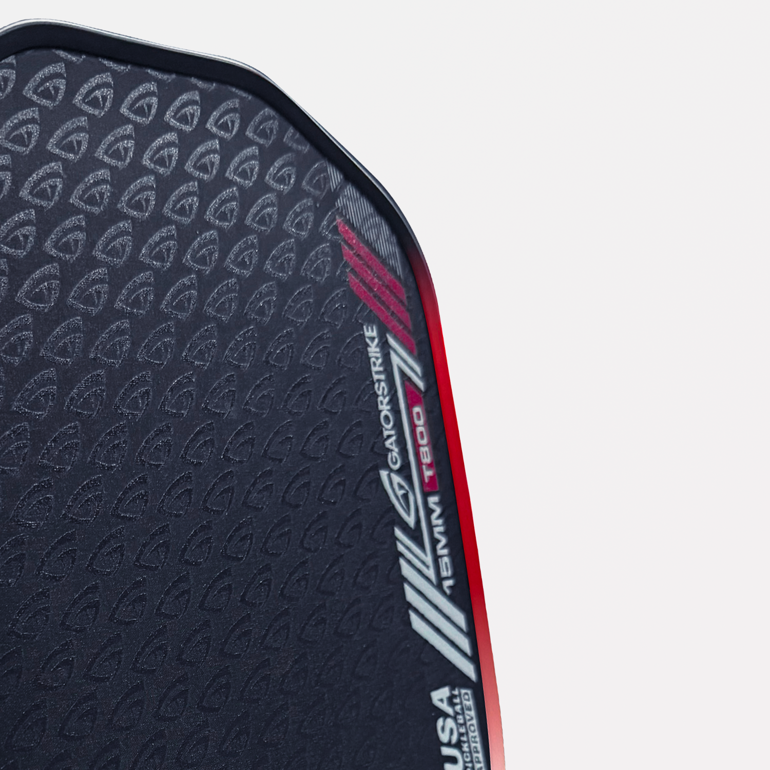 GatorStrike A.R.M.O.R Gen 5X — 15mm Raw Carbon Power - Pickleball Paddle