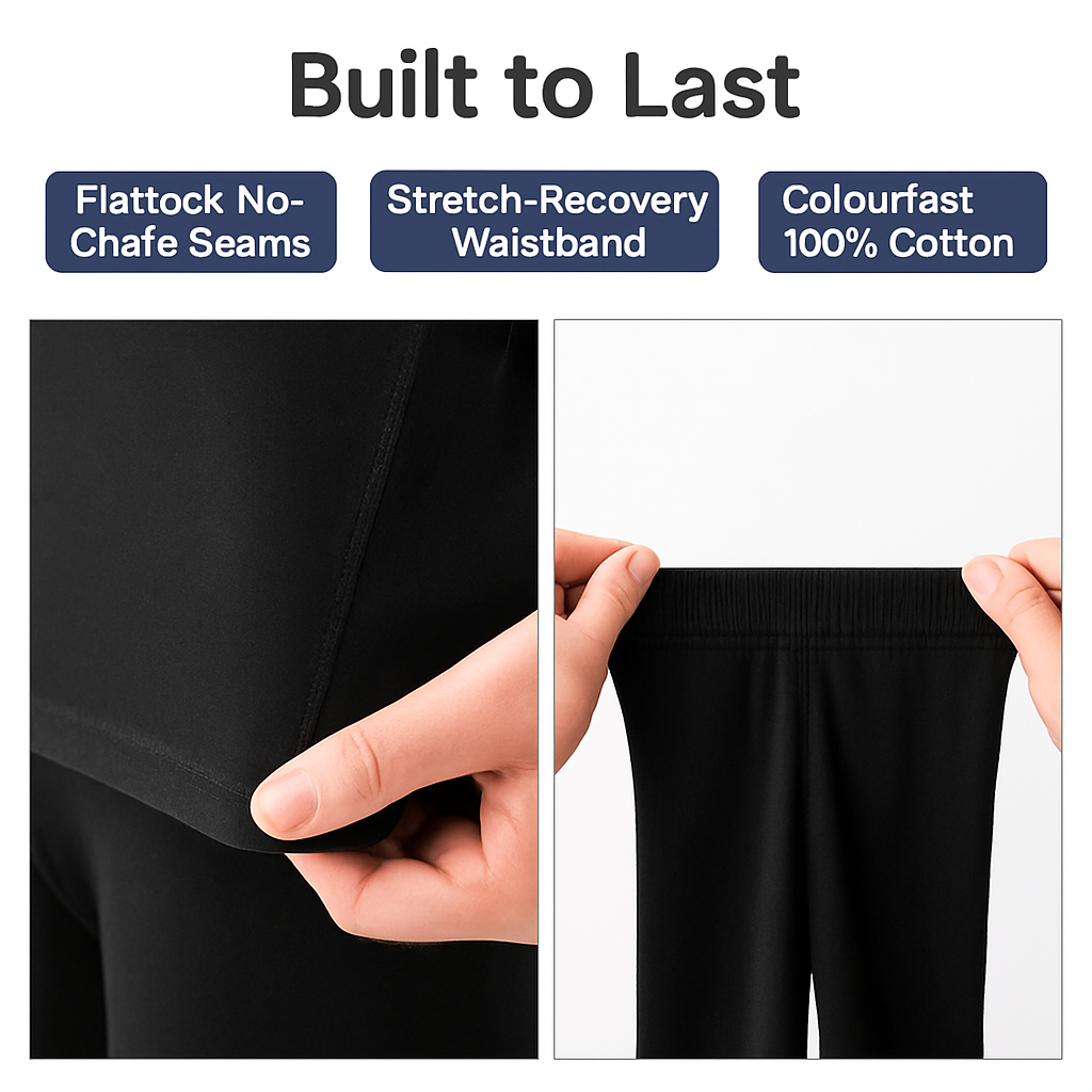 Thermal Underwear Set for Men - Long Johns Top & Bottom