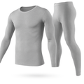 Thermal Underwear Set for Men - Long Johns Top & Bottom
