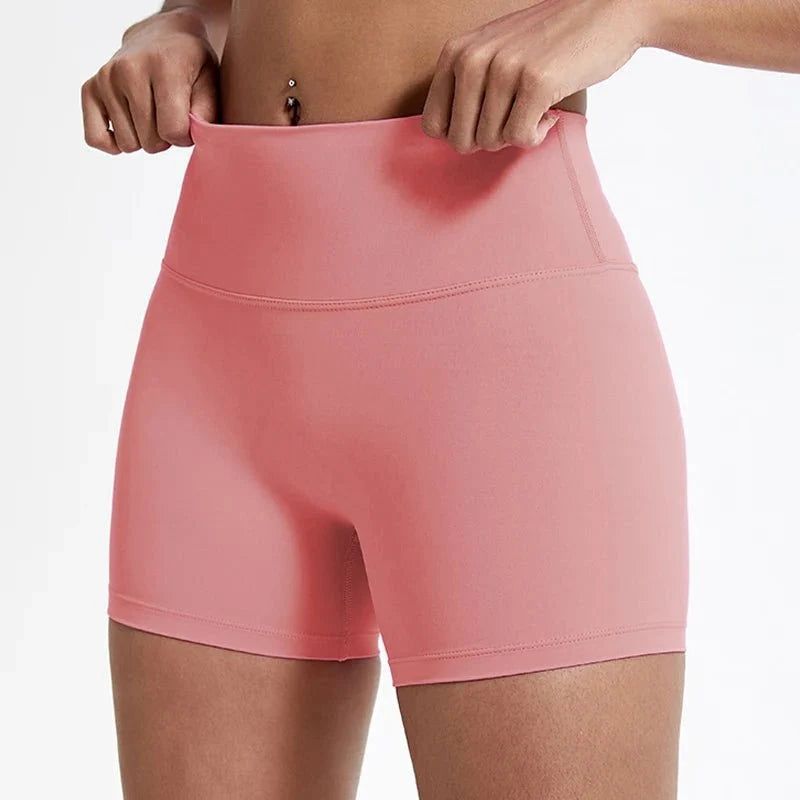 High Waist Compression Shorts | Butt-Lifting Yoga and Fitness Leggings