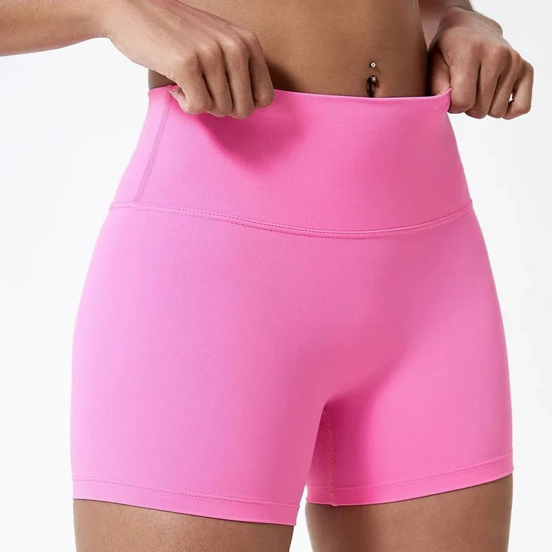 High Waist Compression Shorts | Butt-Lifting Yoga and Fitness Leggings