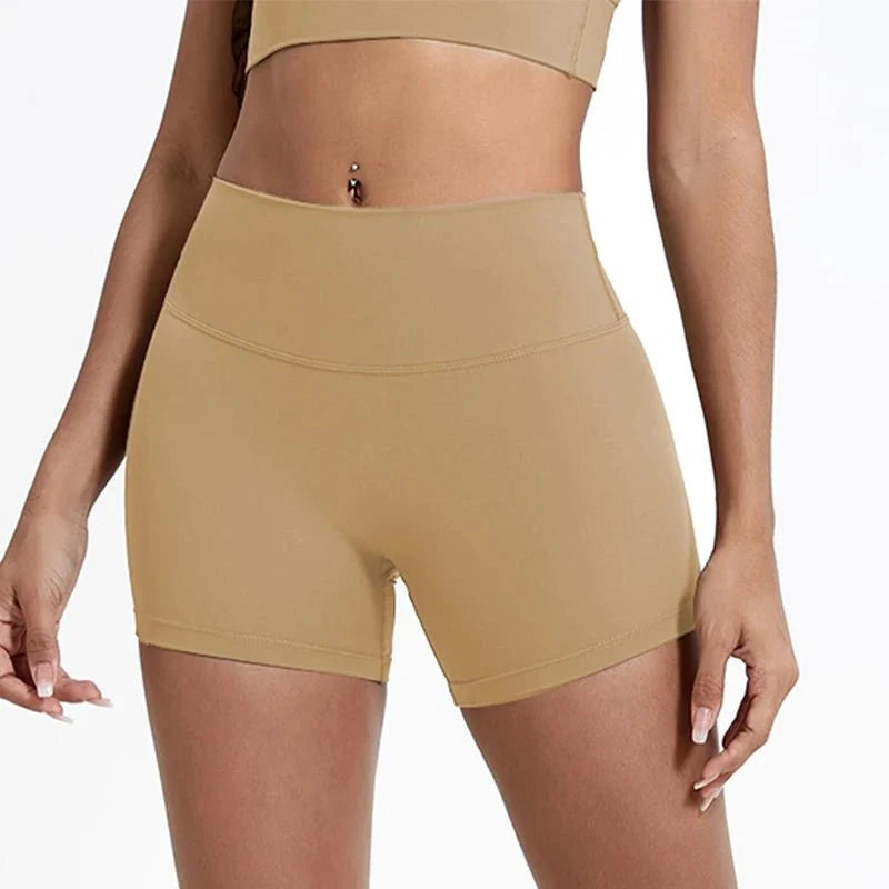 High Waist Compression Shorts | Butt-Lifting Yoga and Fitness Leggings