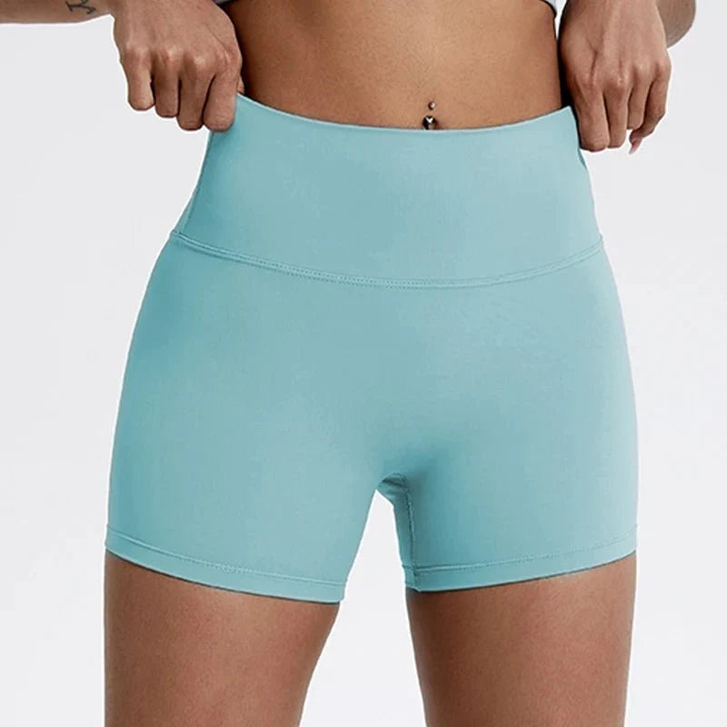 High Waist Compression Shorts | Butt-Lifting Yoga and Fitness Leggings