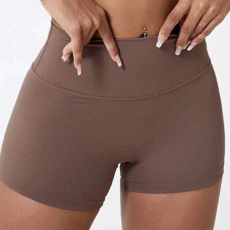 High Waist Compression Shorts | Butt-Lifting Yoga and Fitness Leggings