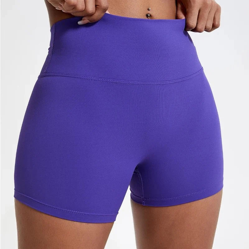 High Waist Compression Shorts | Butt-Lifting Yoga and Fitness Leggings
